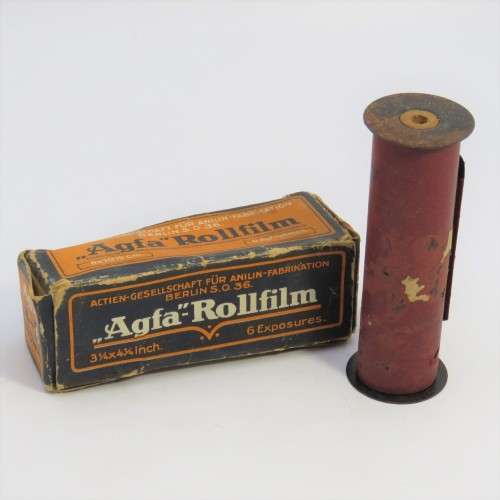 Agfa Roll film with 6 exposure -Unused E-6 - 118