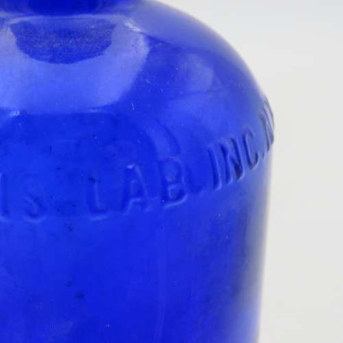 Vintage Auto Polish blue J-SIS Lab Inc USA