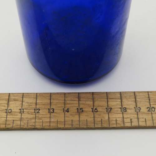 Vintage Auto Polish blue J-SIS Lab Inc USA