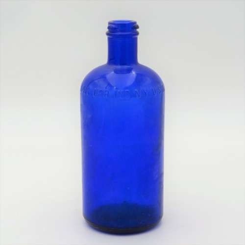 Vintage Auto Polish blue J-SIS Lab Inc USA
