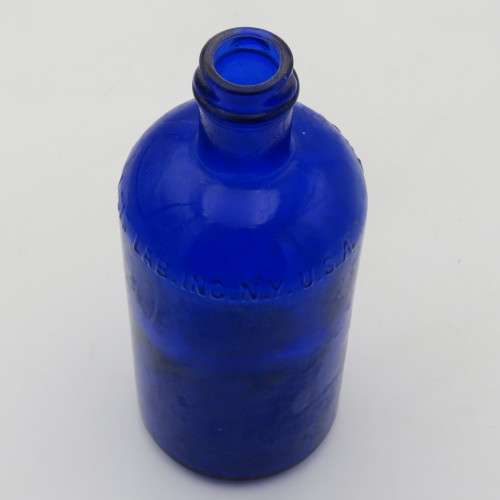 Vintage Auto Polish blue J-SIS Lab Inc USA