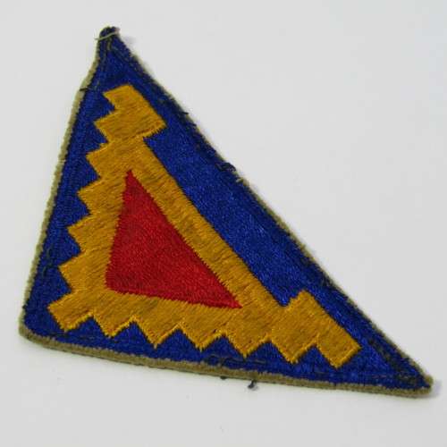 US 7th Army cloth badge