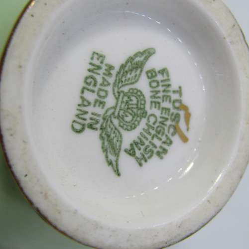 Vintage Tuscan porcelain trio