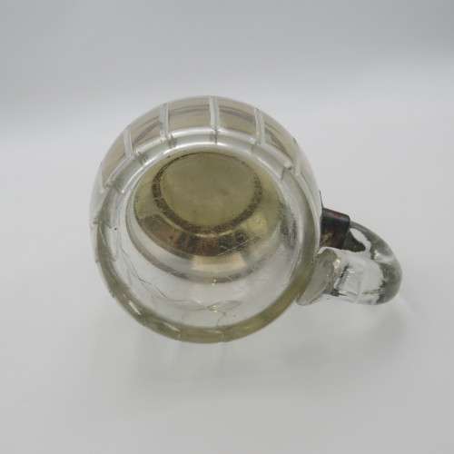 Vintage glass tankard with lid (rowing trophy) that belonged to Hugo Zu Bentheim