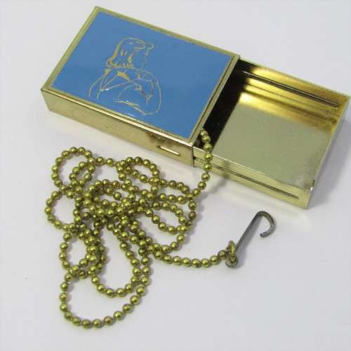 1950`s Zipper pull chain in box