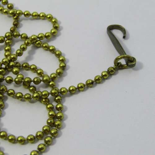 1950`s Zipper pull chain in box