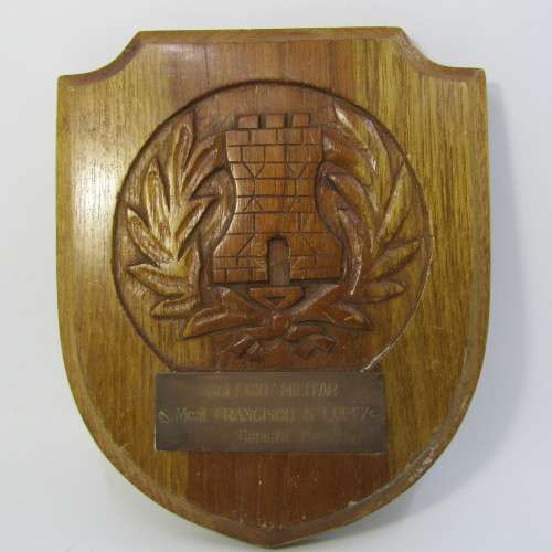 Colegio Militar - Mcal Francisco S. Lopes, Capiata Paraguy (Military College) plaque