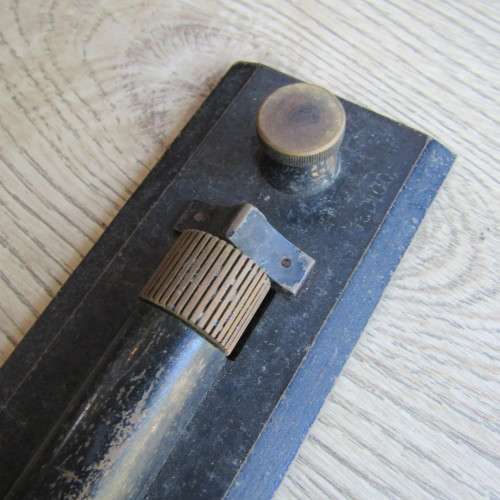 Antique parallel rolling ruler in original box