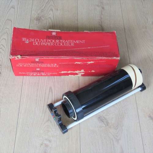 Vintage Paterson 18x24 Cuve Pour Traitement Du Papier Couleur developing tank