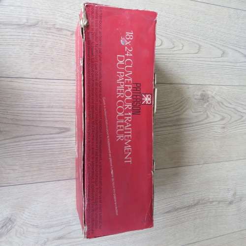 Vintage Paterson 18x24 Cuve Pour Traitement Du Papier Couleur developing tank