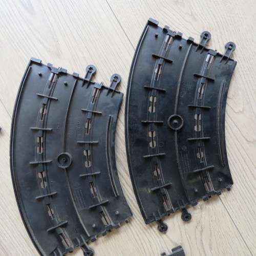 Lot of 10 vintage Scalextric no 907789 race tracks