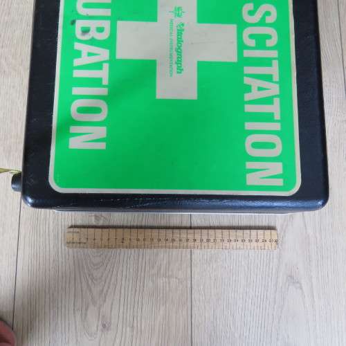 Vintage Vitalograph medical resuscitation intubation kit