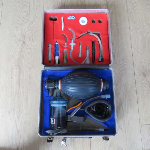 Vintage Vitalograph medical resuscitation intubation kit