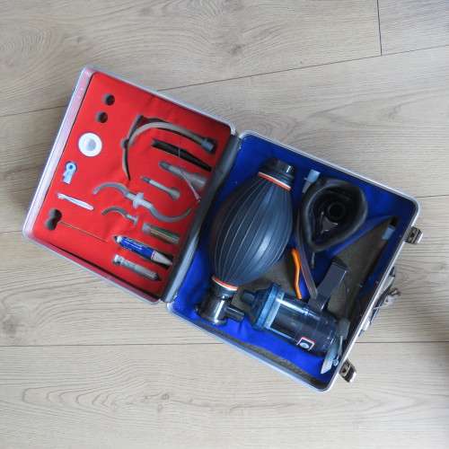 Vintage Vitalograph medical resuscitation intubation kit
