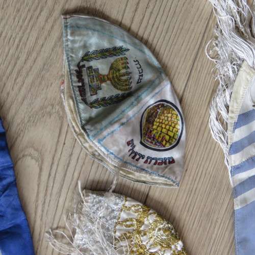 Lot of 7 vintage Jewish ceremonial items