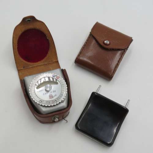 Vintage Etalon Expotel-64 light exposure meter - Needle only works sometimes