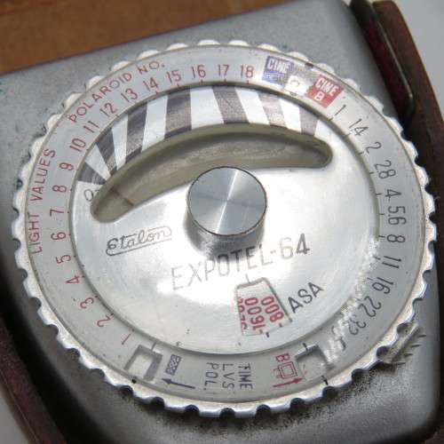 Vintage Etalon Expotel-64 light exposure meter - Needle only works sometimes