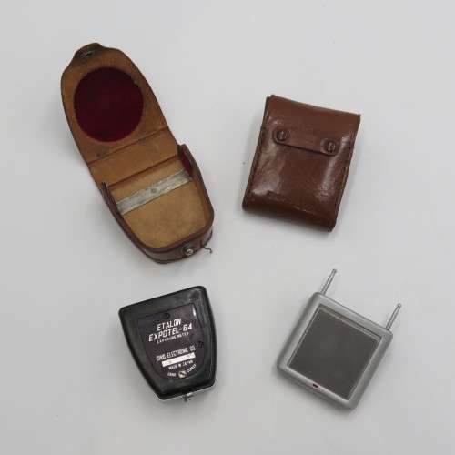 Vintage Etalon Expotel-64 light exposure meter - Needle only works sometimes