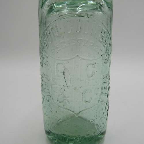 Vintage Gordon and Co. Krugersdorp and Randfontein glass bottle