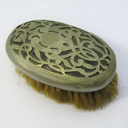 Vintage Silver Plated brush
