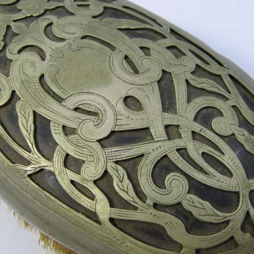 Vintage Silver Plated brush