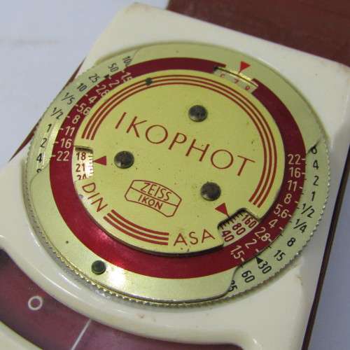 Vintage Zeiss Ikon Ikophot light exposure meter