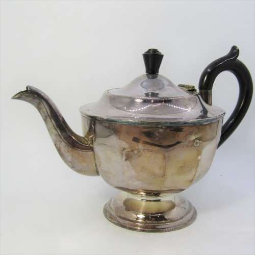 Vintage silver plated tea pot - Sheffield