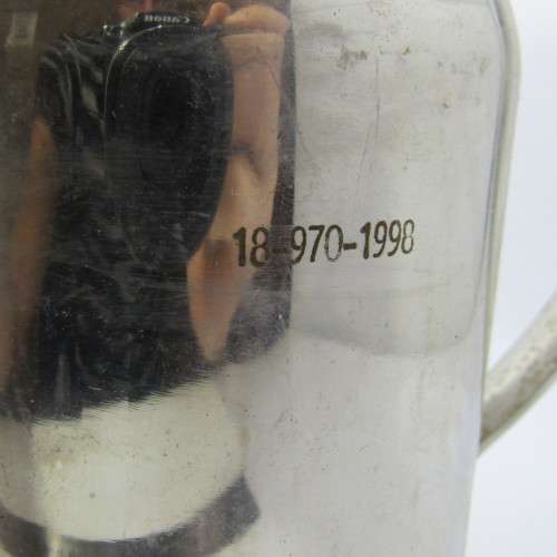 Vintage Anchor Stainless steel urnal pot made in Japan