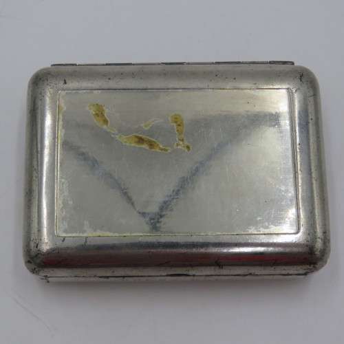Vintage M and Co Jahncke`s patent small tin
