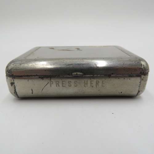 Vintage M and Co Jahncke`s patent small tin