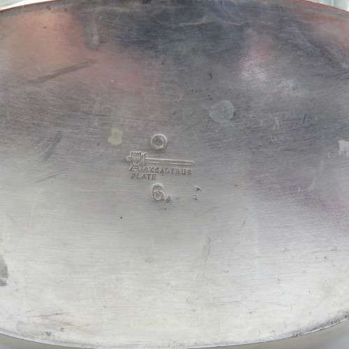 Vintage Excalibur silver plated tea pot
