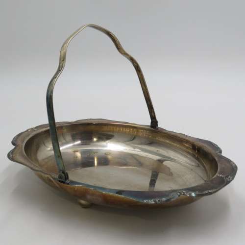 Vintage silver plated trinket bowl
