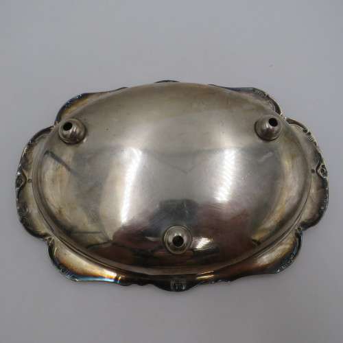 Vintage silver plated trinket bowl