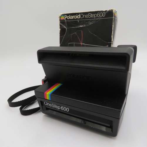 Vintage OneStep 600 Polaroid 800 land camera - not tested