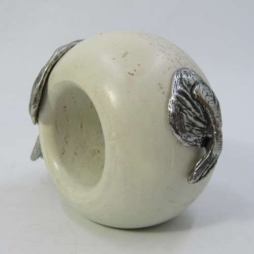 Hot Metal African Elephant napkin ring by Helen Richard