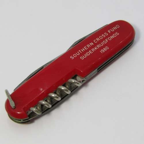 SADF 1980 Southern Cross fund pocket knife by Inox