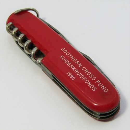 SADF 1980 Southern Cross fund pocket knife by Inox