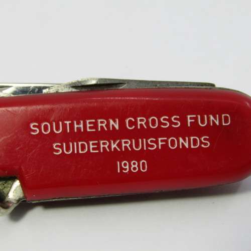 SADF 1980 Southern Cross fund pocket knife by Inox