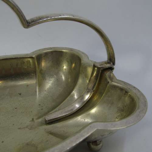 Vintage silver plated trinket bowl