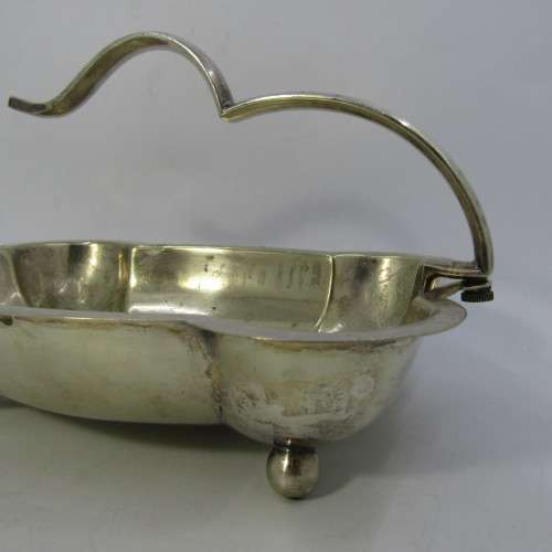 Vintage silver plated trinket bowl