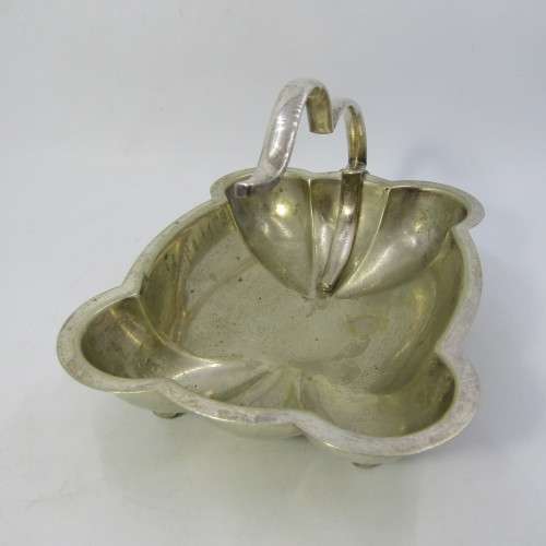 Vintage silver plated trinket bowl