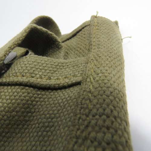 SADF green webbing gun holster - right hand side