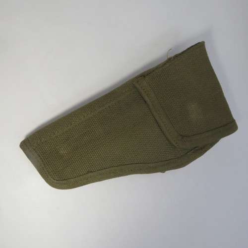 SADF green webbing gun holster - right hand side