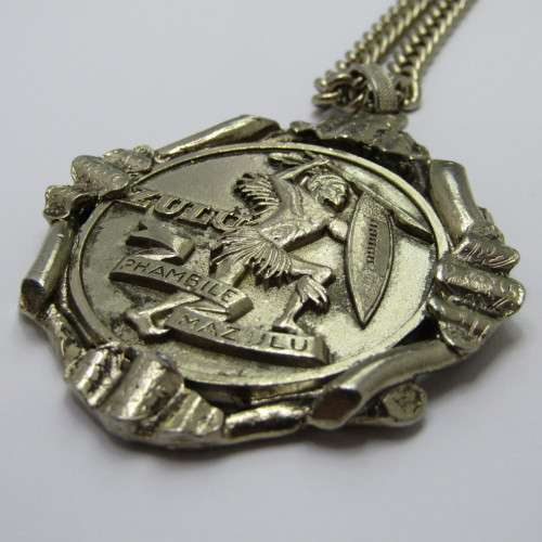 Costume jewellery Phambile Muzulu ZULU pendant and necklace - 39cm