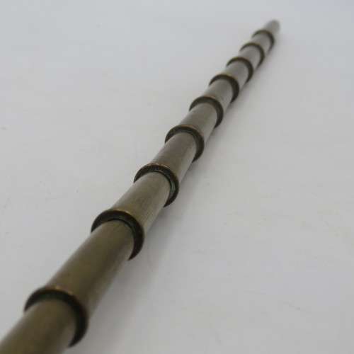Beautiful Vintage South African Engineering corps swagger stick made from bullet casings