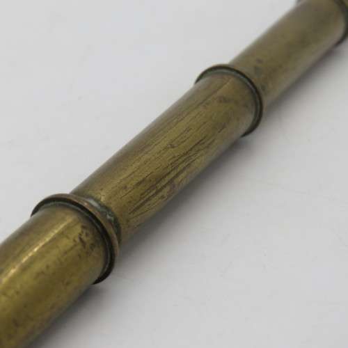 Beautiful Vintage South African Engineering corps swagger stick made from bullet casings