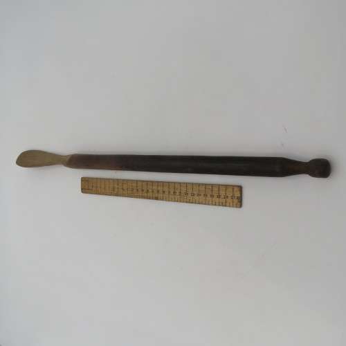 Vintage African porridge spoon - nice patina on the handle