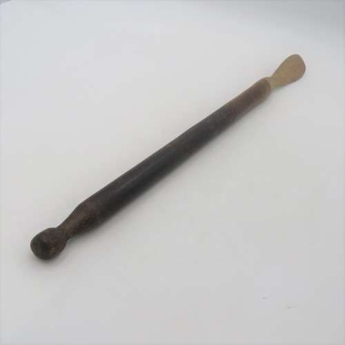 Vintage African porridge spoon - nice patina on the handle
