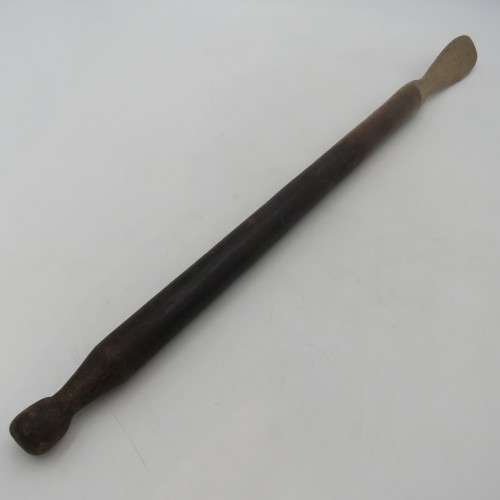 Vintage African porridge spoon - nice patina on the handle