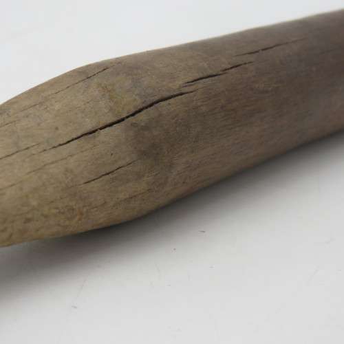 Vintage African porridge spoon - nice patina on the handle